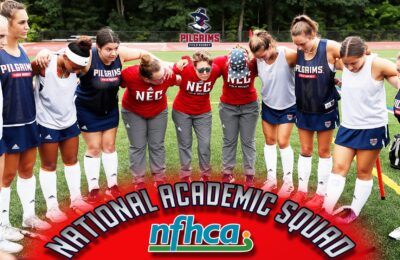 Ten members of NEC's Women's Field Hockey team were named to the NFHCA 2023 Division-III National Academic Squad.